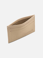 Porta Cartão em Couro Off White